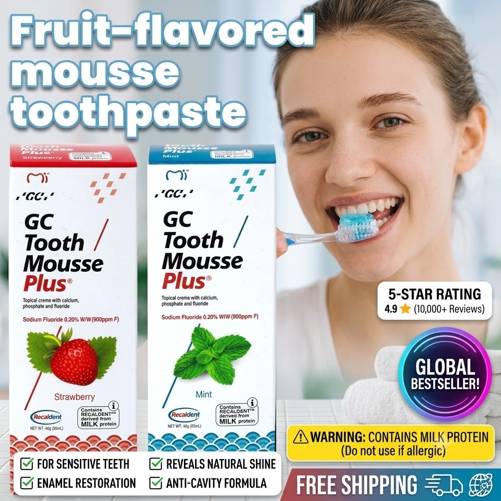 Remineralizing Toothpaste - 50g GC Meyve Aromalı Mus Diş
