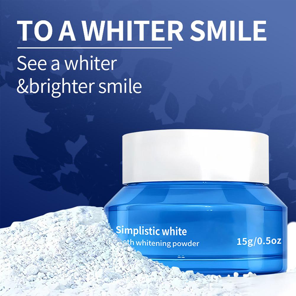 Teeth Whitening Flash - Basit Beyaz Diş Beyazlatma Tozu Leke