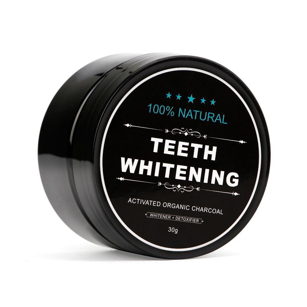 Teeth Whitening Activated Organic Charcoal - Diş Beyazlatıcı Toz Doğal Organik Aktif