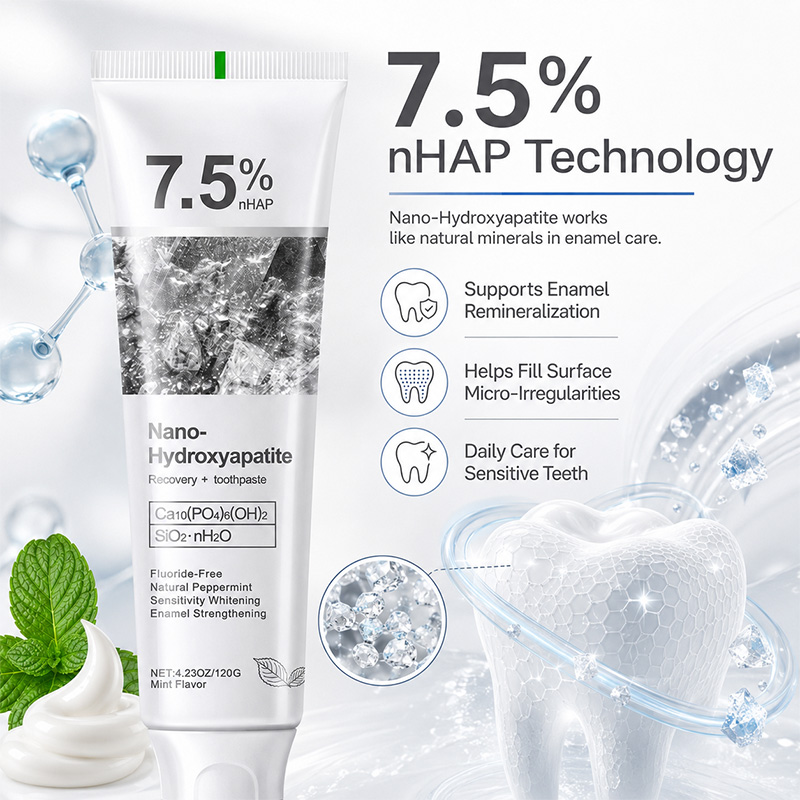 Remineralizing Toothpaste - 5/6 Adet %7,5 nHAP Nano Hidroksiapatit