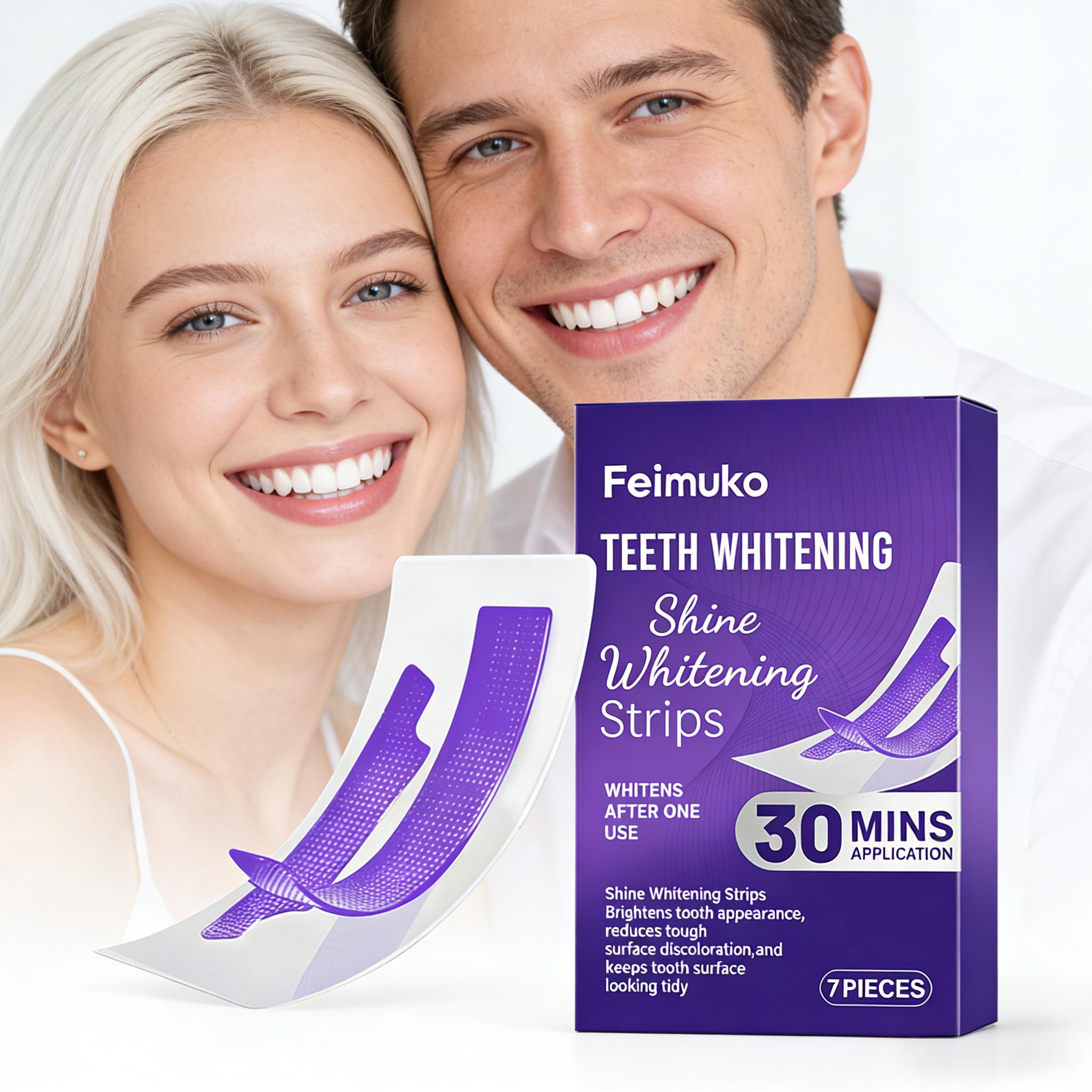 Teeth Whitening Flash - Diş Beyazlatma Şeridi Hassasiyeti Azaltır Mineyi