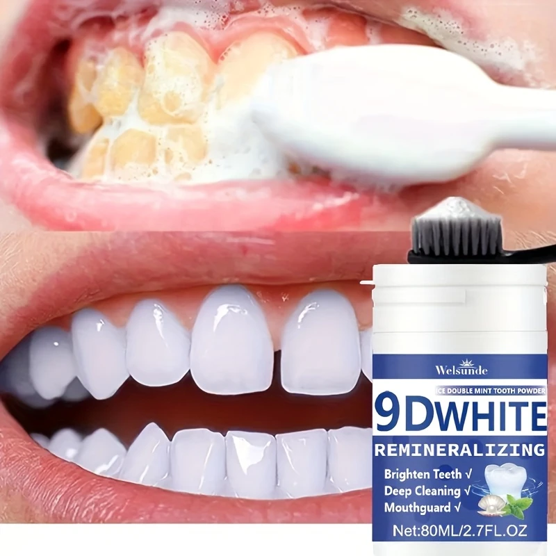 Teeth Whitening Near Me - 9D Beyazlatıcı Hidroksiapatit Diş Tozu, Diş
