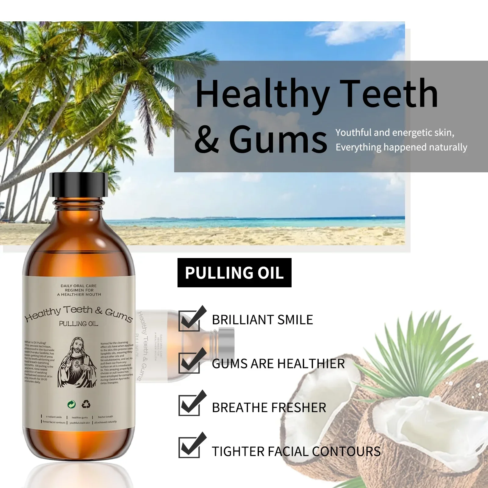 Hindistan Cevizi Yağı Ağız Çal - Coconut Oil Pull incelemesi ve fiyatı