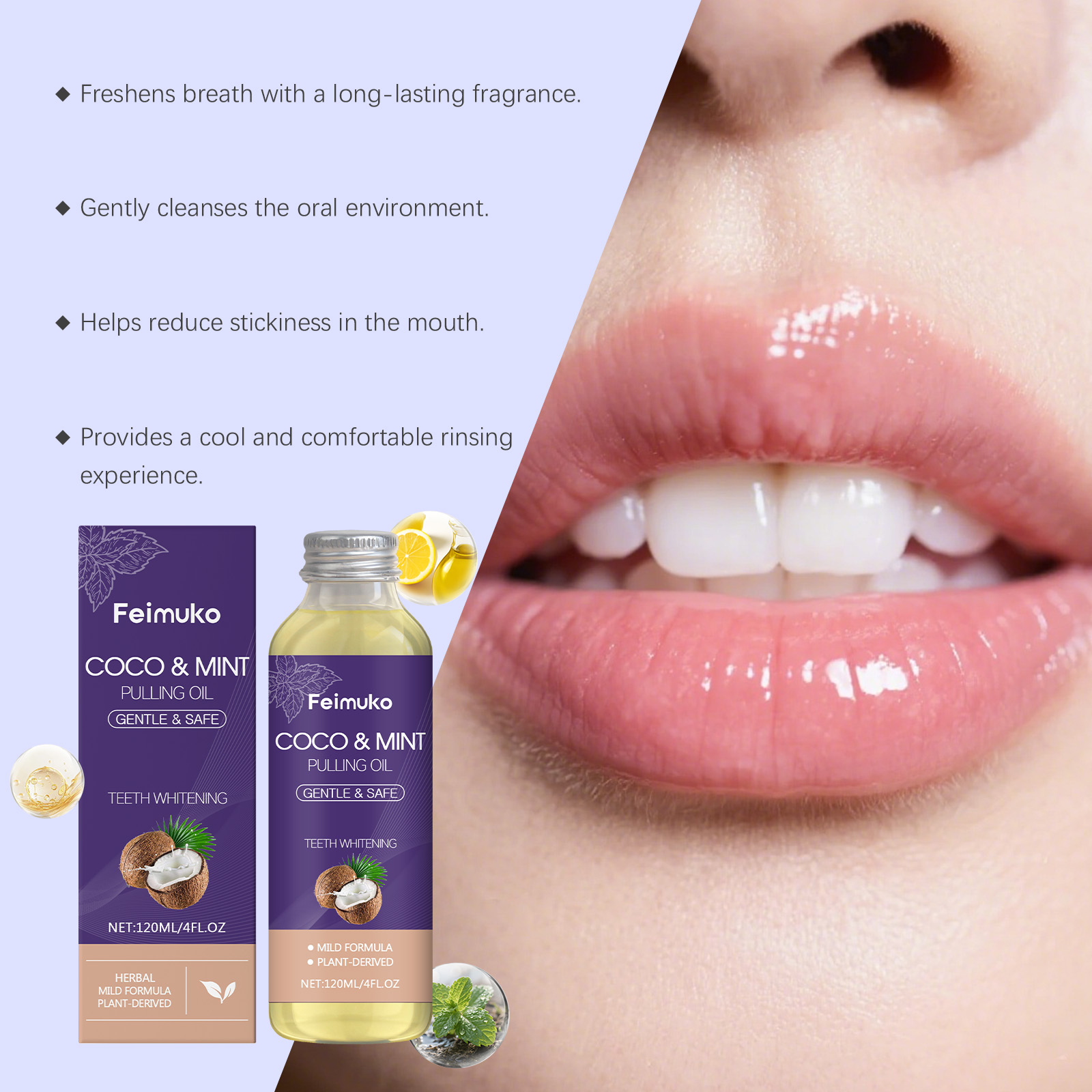 Hindistan Cevizi Yağı Nane Özl - Coconut Oil Pull incelemesi ve fiyatı