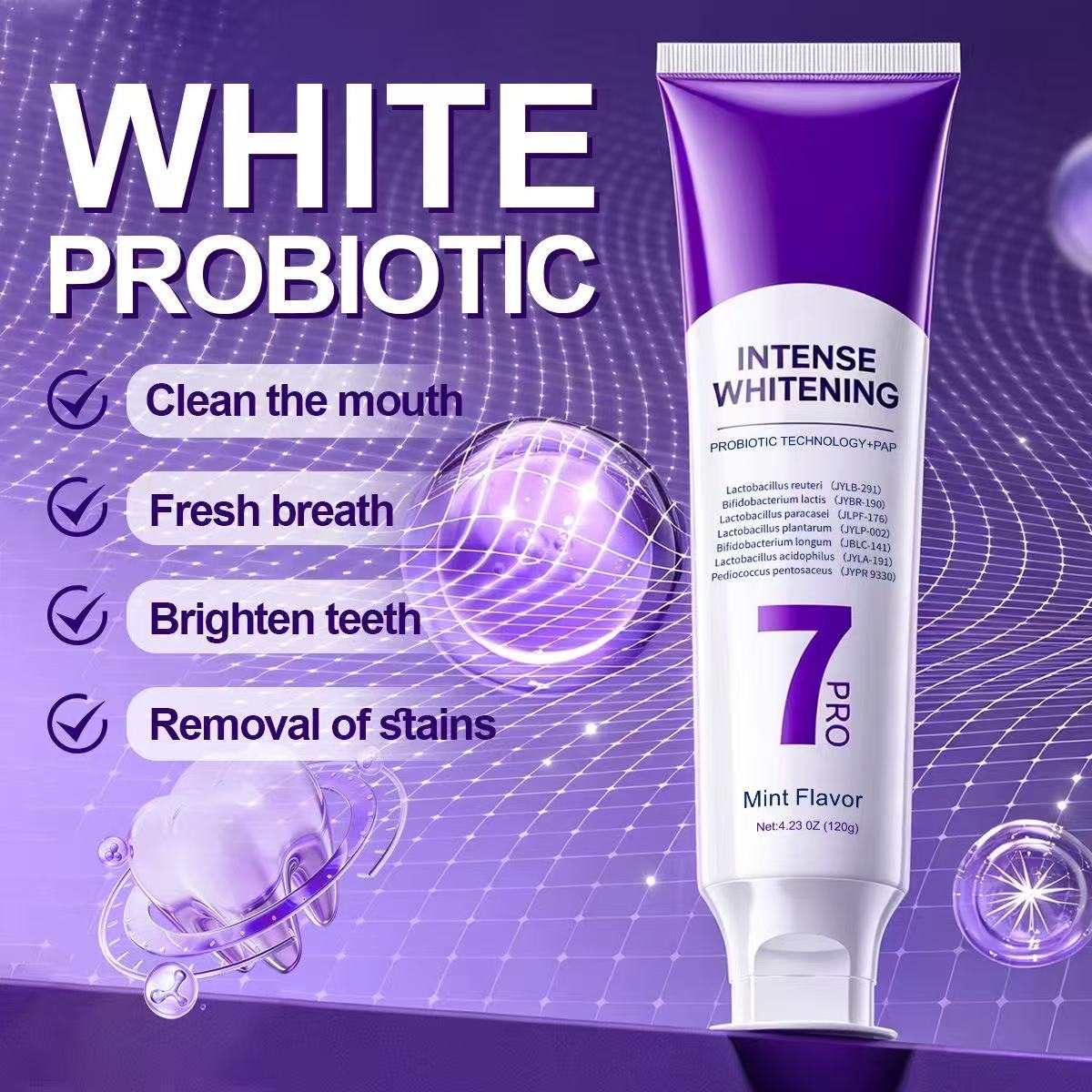 7-Pro Probiyotik Beyazlatıcı D - Remineralizing Toothpaste incelemesi ve fiyatı