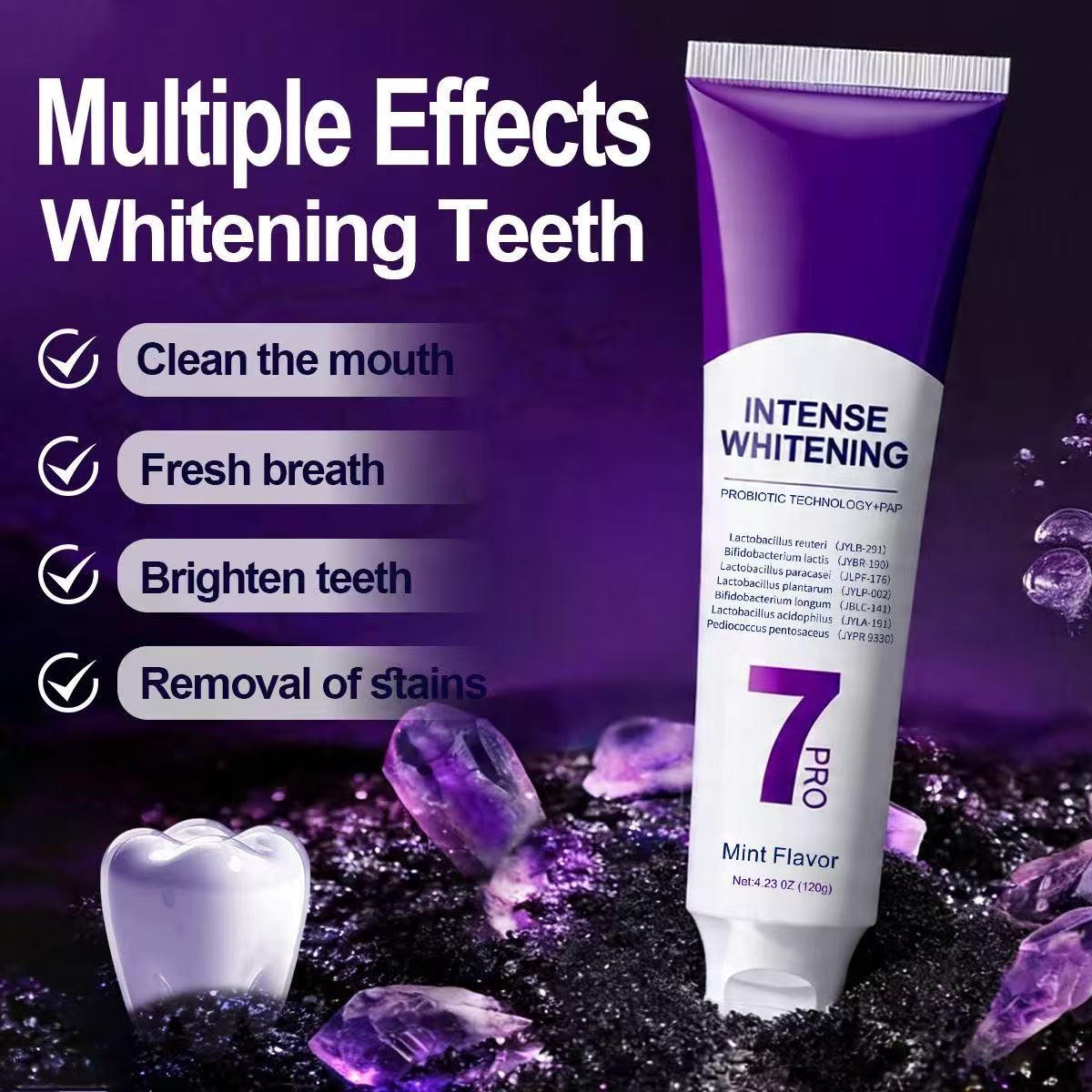 7-Pro Probiyotik Beyazlatıcı D - Remineralizing Toothpaste incelemesi ve fiyatı