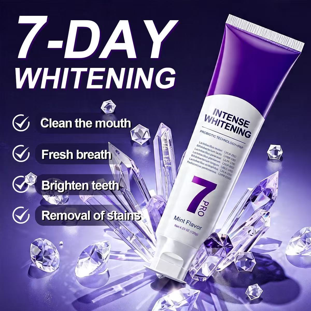 7-Pro Probiyotik Beyazlatıcı D - Remineralizing Toothpaste incelemesi ve fiyatı
