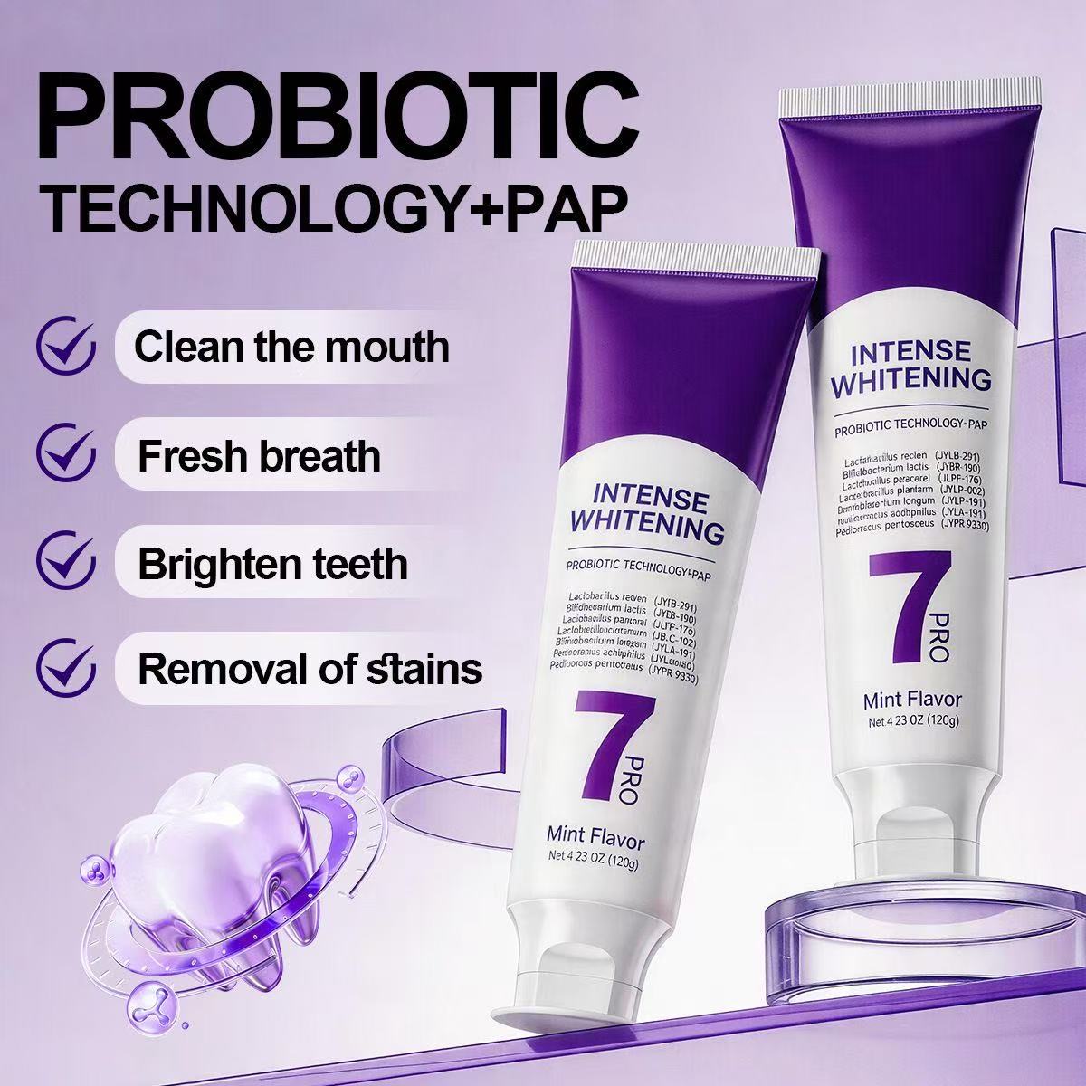 7-Pro Probiyotik Beyazlatıcı D - Remineralizing Toothpaste incelemesi ve fiyatı