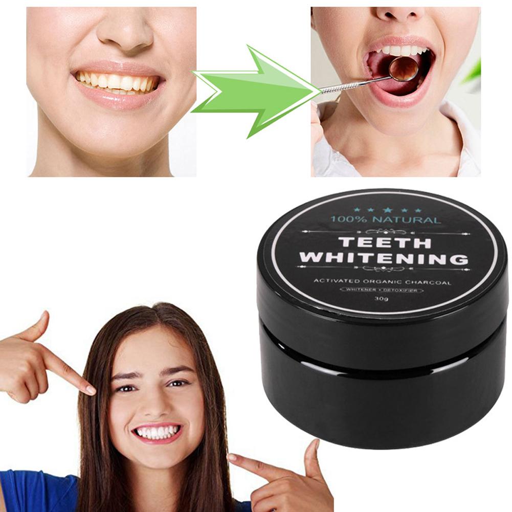 10 adet 30g doğal diş beyazlat - Teeth Whitening Activated Organic Charcoal incelemesi ve fiyatı