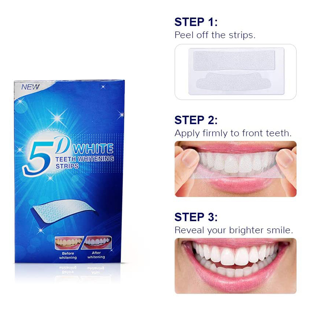 5D Beyaz Diş Beyazlatma Şeridi - Teeth Whitening Near Me incelemesi ve fiyatı