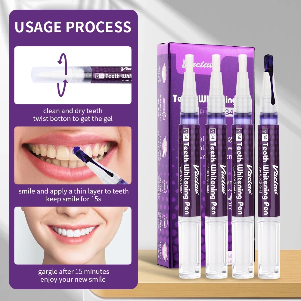 Vaclav V34 Mor Diş Beyazlatıcı - Teeth Whitening Near Me incelemesi ve fiyatı